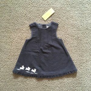 Infant Girl Gymboree Bunny Jumper 3-6 Mos NEW